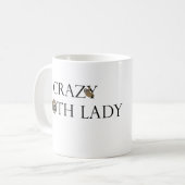 Sloth-Dame Mug Kaffeetasse (Vorderseite Links)