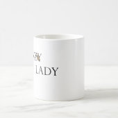 Sloth-Dame Mug Kaffeetasse (Mittel)