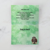 Sloth Design Grußkarte Karte (Innenseite)