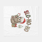 Sloth Design Sloth Fleecedecke (Vorderseite (Horizontal))