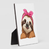 Sloth  Design Sloth Fotoplatte (Seite)