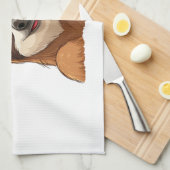 Sloth  Design Sloth Geschirrtuch (Viertel Falte)