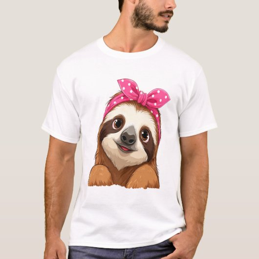 Sloth  Design Sloth T-Shirt (Vorderseite)