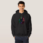Sloth DJ 5 Hoodie (Vorne ganz)