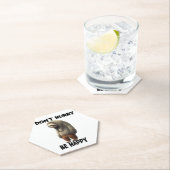 Sloth Dont Eile Be Happy Untersetzer (Vor Ort)