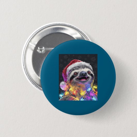 Sloth Dreams Button (Vorne & Hinten)