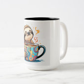 Sloth Drink Coffee Tasse (VorderseiteRechts)
