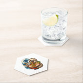 Sloth Eating Japanese Ramen Untersetzer (Vor Ort)