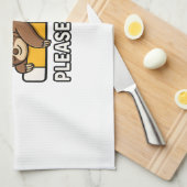 Sloth Energy Saving Mood Geschirrtuch (Viertel Falte)