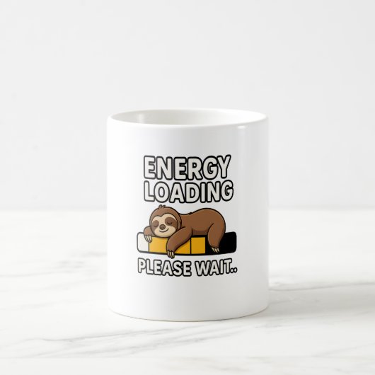 Sloth Energy Saving Mood Kaffeetasse (Mittel)