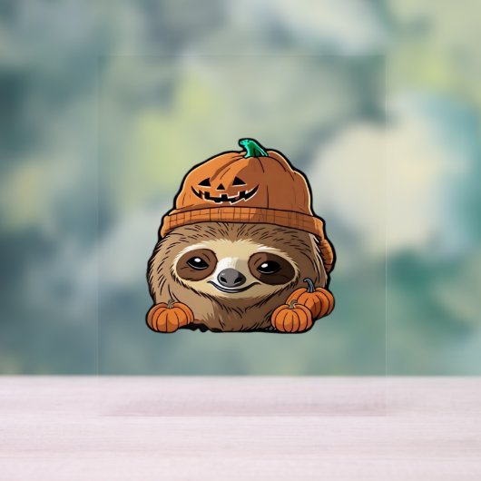 Sloth espuki sison halloween Classic T - Shirt Acrylschild (Neutral)