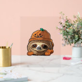 Sloth espuki sison halloween Classic T - Shirt Acrylschild (Hochzeit)