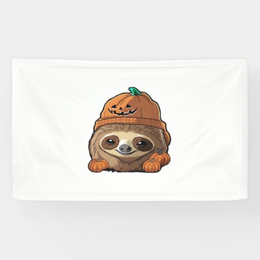 Sloth espuki sison halloween Classic T - Shirt Banner (Horizontal)