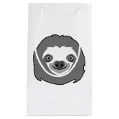 Sloth Face Kleine Geschenktüte (Vorderseite)