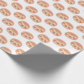 Sloth Faces Geschenkpapier (Ecke)