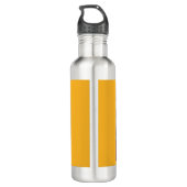 Sloth Fast Food Worker Edelstahlflasche (Rückseite)