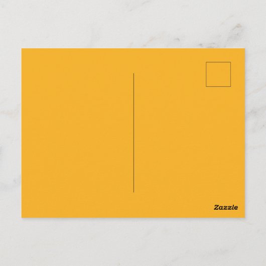 Sloth Fast Food Worker Postkarte (Rückseite)