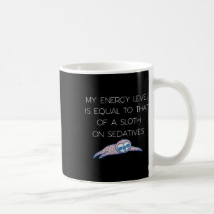 Sloth Fibro Lupus Chronic Fatigue Spoonie Sleepy S Kaffeetasse