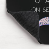 Sloth Fibro Lupus Chronic Fatigue Spoonie Sleepy S Mousepad (Ecke)