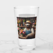 Sloth Florist Glas (Rückseite)