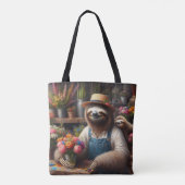 Sloth Florist Tasche (Rückseite)