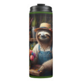 Sloth Florist Thermosbecher (Vorderseite)