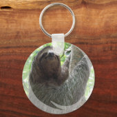 Sloth Foto Design Schlüsselanhänger (Vorderseite)