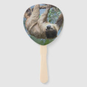 Sloth Foto Fächer (Rückseite)