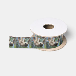 Sloth-Foto Satinband