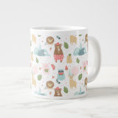 Sloth & Friends-Muster Jumbo-Tasse (Vorderseite Rechts)