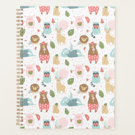 Sloth & Friends Pattern Planer (Vorderseite)