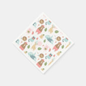 Sloth & Friends Pattern Serviette (Ecke)