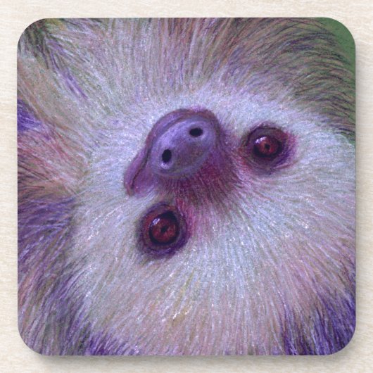 Sloth Getränkeuntersetzer (Vorderseite)