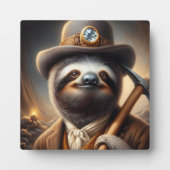 Sloth Gold Miner Fotoplatte (Vorderseite)