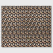 Sloth Gold Miner Geschenkpapier (Flach)