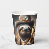 Sloth Gold Miner Pappbecher (Rückseite)