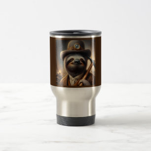 Sloth Gold Miner Reisebecher