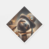 Sloth Gold Miner Serviette (Ecke)