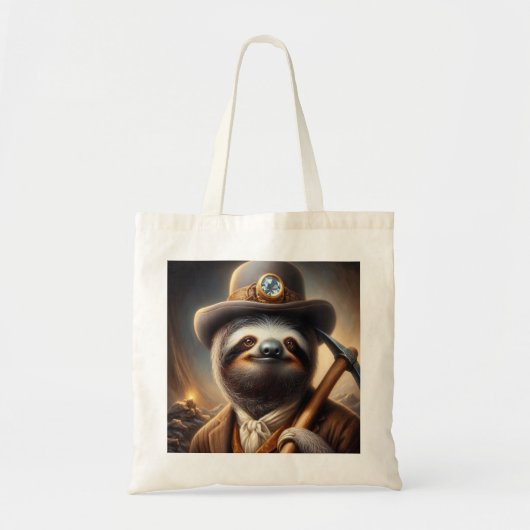 Sloth Gold Miner Tragetasche (Vorne)