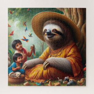 Sloth Grandma Puzzle