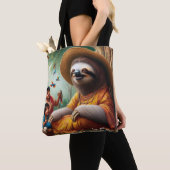 Sloth Grandma Tasche (Von Nahem)