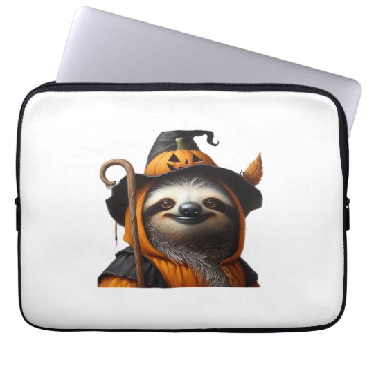 Sloth Halloween Classic T-Shirt Laptopschutzhülle (Vorderseite)