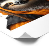 Sloth Halloween Classic T-Shirt Poster (Ecke)