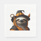 Sloth Halloween Classic T - Shirt Serviette (Vorderseite)