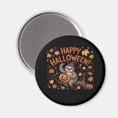 Sloth Halloween Day Classic T - Shirt Magnet (Vorderseite/Rückseite)
