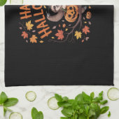 Sloth Halloween Day Oversified T - Shirt Geschirrtuch (Gefaltet)