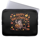 Sloth Halloween Day Oversified T - Shirt Laptopschutzhülle (Vorderseite)