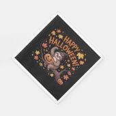 Sloth Halloween Day Oversified T - Shirt Serviette (Ecke)