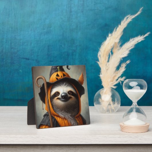 Sloth Halloween Fotoplatte (InSitu)