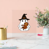 Sloth Halloween Ghost Witch Hat Animal Lovers Boys Acrylschild (Hochzeit)